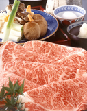 松阪肉のすき焼き 写真