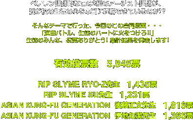 選曲バトル★生徒のハートに火をつけろ!